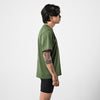 Terrel sporttswear Tee Run Against The Routine MoR Green