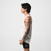 Terrel sportswear Tank Top Terrel Voltage Logo MoR White