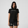 Terrel sportswear Tee Metallic Logo MoR Black Women