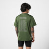 Terrel sporttswear Tee Run Against The Routine MoR Green