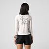 Terrel sportswear Long Sleeve MoR Spray Logo White Women
