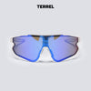 Terrel sportswear Sunglasses Polarized Lens With Logo Terrel White Frame MoR