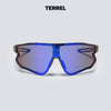 Terrel sportswear Sunglasses Polarized Lens With Logo Terrel Grey Frame MoR