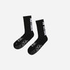 Terrel Sportswear - Sock Quarter MoR Black Running Unisex | Kaos Kaki Lari Quick Dry Breathable Anti Slip Cushioned