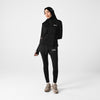 Terrel basic hijab outer sport black bergo instant