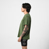 Terrel sporttswear Tee Run Against The Routine MoR Green