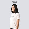 Terrel sportswear Tee Metallic Logo MoR White Women