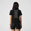Terrel sportswear Tee Run Against The Routine MoR Black Women