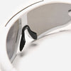 Terrel sportswear Sunglasses Polarized Lens With Logo Terrel White Frame MoR