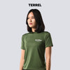Terrel sportswear Tee The Rebels MoR Green Women