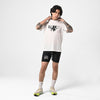 Terrel sportswear Tee Run Against The Routine MoR White