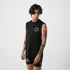 Terrel sportswear Sleeve Less Run To Pursue MoR Black