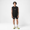 Terrel sportswear Sleeve Less Run In Packs MoR Black