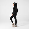 Terrel basic hijab outer sport black bergo instant