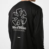 Terrel sportswear Long Sleeve MoR Spray Logo Black