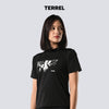 Terrel sportswear Tee Run Against The Routine MoR Black Women