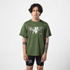 Terrel sporttswear Tee Run Against The Routine MoR Green
