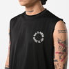 Terrel sportswear Sleeve Less Run To Pursue MoR Black