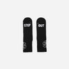 Terrel Sportswear - Short Sock MoR StepOut Black Running Unisex | Cushioned Quick Dry Breathable Anti Slip