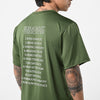 Terrel sporttswear Tee Run Against The Routine MoR Green