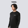 Terrel sportswear Long Sleeve MoR Spray Logo Black