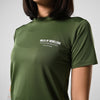Terrel sportswear Tee The Rebels MoR Green Women