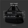 Terrel sportswear Dash Logo Shoe Bag