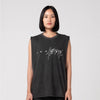 Terrel Sportswear Adapt Locked In Muscle Tee Black Wash Women