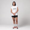 Terrel Sportswear Adapt Reign Muscle Tee White Women