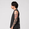 Terrel Sportswear Adapt Break Through Muscle Tee Black Wash Man