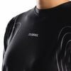 Terrel Sportswear - Thunderclap Longsleeve Rain Flow Black Running Women | Smart Temp Quick Dry Reflective Lightweight