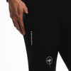 Terrel Sportswear - Thunderclap Thunderline Long Tights Black Running Men | Smart Temp 5 Pocket Compression