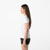 Terrel sportswear basic tee small logo white women kaos olah raga dry fit lari running gym wanita