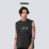 Terrel Sportswear  Adapt Locked In Muscle Tee Black Wash Man
