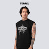 Terrel Sportswear Adapt Reign Muscle Tee Black Man
