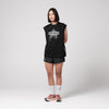 Terrel Sportswear Adapt Reign Muscle Tee Black Women