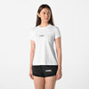 Terrel sportswear basic tee small logo white women kaos olah raga dry fit lari running gym wanita