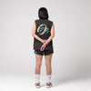 Terrel Sportswear Adapt Break Through Muscle Tee Black Wash Women