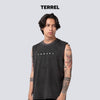 Terrel Sportswear Adapt Break Through Muscle Tee Black Wash Man