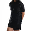 Terrel Sportswear - Thunderclap Plus Core Running Tee Black Men | Smart Temp Quick Dry Reflective Lightweight