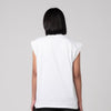 Terrel Sportswear Adapt Reign Muscle Tee White Women
