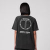 Terrel Sportswear Adapt Rise Form Tee Black Wash Women