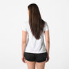 Terrel sportswear basic tee small logo white women kaos olah raga dry fit lari running gym wanita