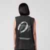 Terrel Sportswear Adapt Break Through Muscle Tee Black Wash Women