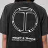 Terrel Sportswear Adapt Rise Form Tee Black Wash Women