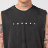 Terrel Sportswear Adapt Break Through Muscle Tee Black Wash Man