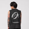 Terrel Sportswear Adapt Break Through Muscle Tee Black Wash Man