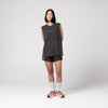 Terrel Sportswear Adapt Break Through Muscle Tee Black Wash Women