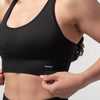 Terrel sportswear gym series women sport bra black baju olah raga wanita yoga running sport