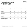 Terrel Sportswear - Thunderclap Plus Core Running Tee Black Men | Smart Temp Quick Dry Reflective Lightweight